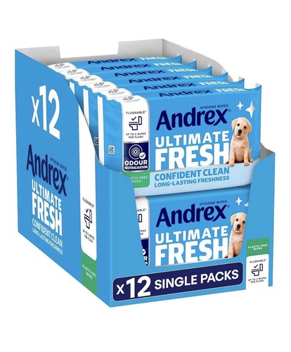 Andrex wipes ultimate fresh - andrex,