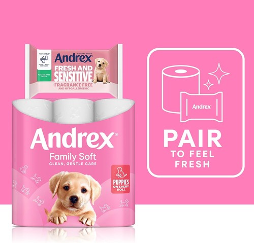Andrex fresh and sensitive - andrex,