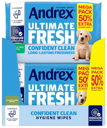 Andrex classic clean washlets - clean,