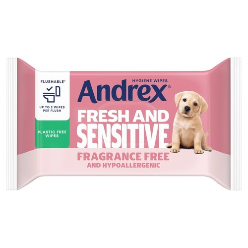 Andrex fresh sensitive moist - &,
