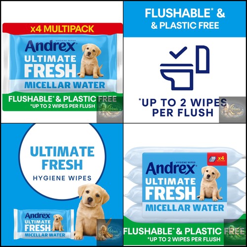 Andrex ultimate fresh washlets - andrex,
