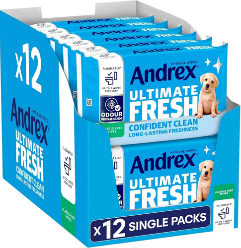Andrex ultimate fresh washlets - andrex,