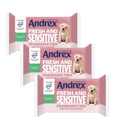 Andrex fresh and sensitive - and,
