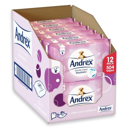 Andrex gentle clean washlets - gentle,