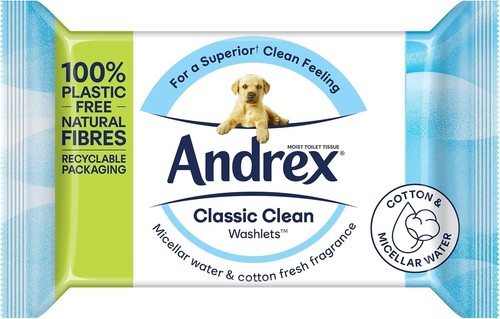 Andrex toilet tissue classic - toilet,