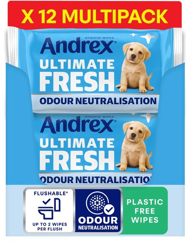 Andrex ultimate fresh washlets - fresh,